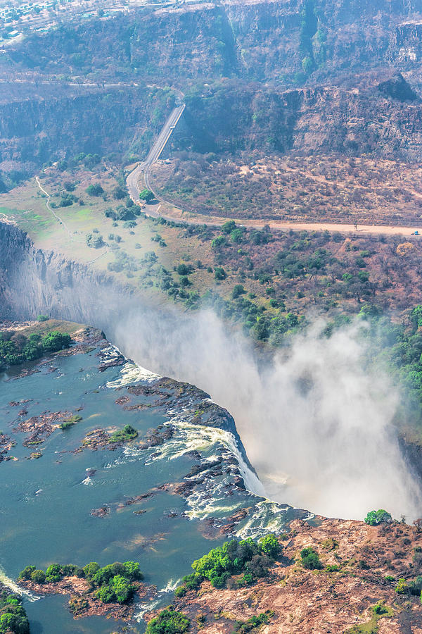 Victoria Falls from Above 3 Photograph by Betty Eich