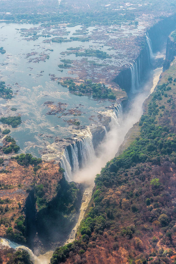 Victoria Falls from Above 4 Photograph by Betty Eich