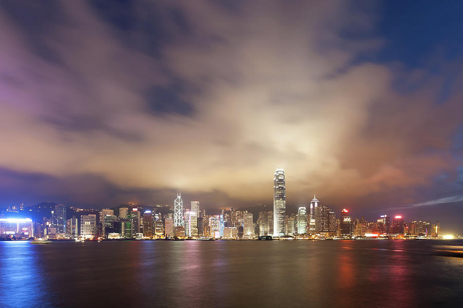 Victoria Harbour Of Hongkong Photograph by Thirty three