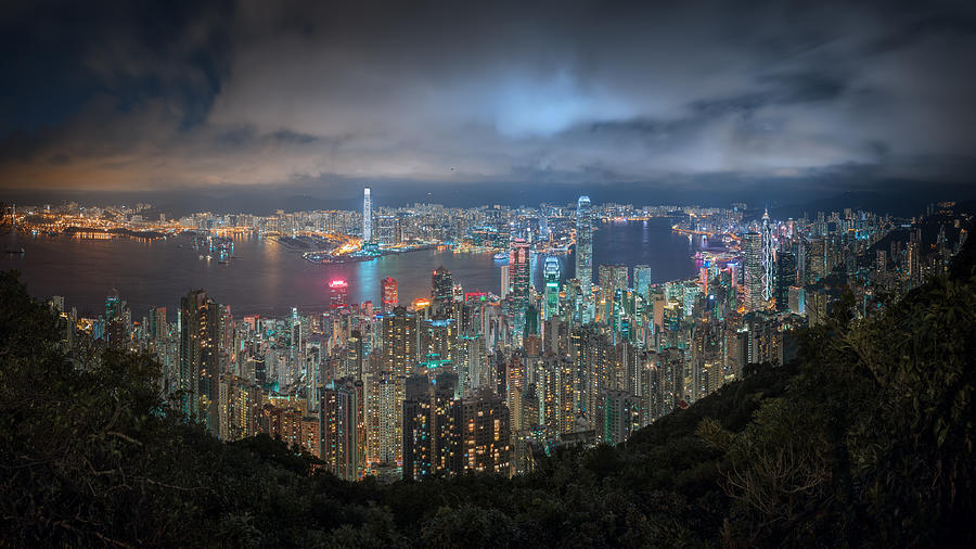 Victoria Peak Is A Hill On The Western Half Of Hong Kong Island