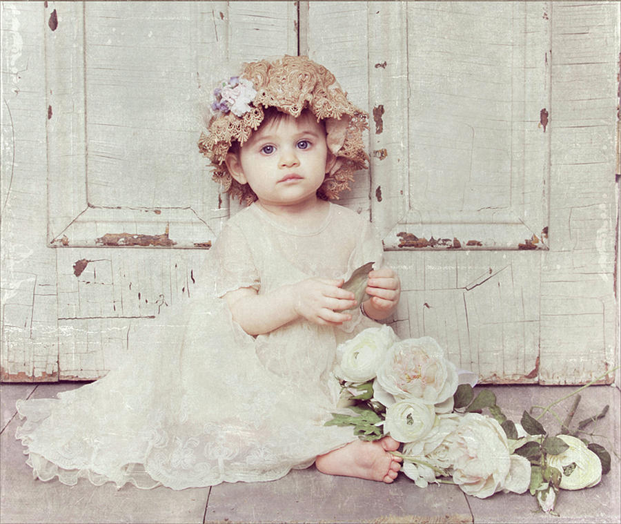 Victorian Baby On Porch Photograph by Liz Zernich - Fine Art America