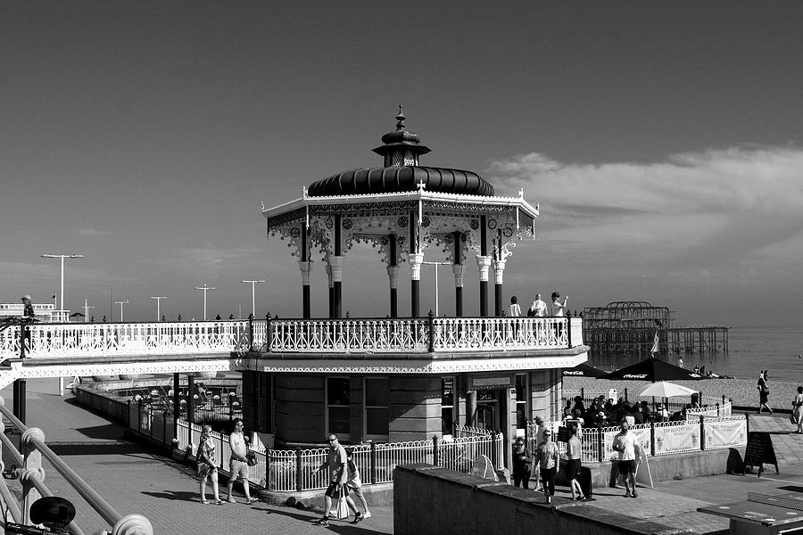Victorian Bandstand at Brighton Beach Photograph by Aidan Moran