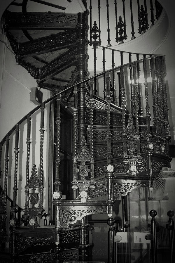 Victorian Circular Stairs Photograph by Doc Braham
