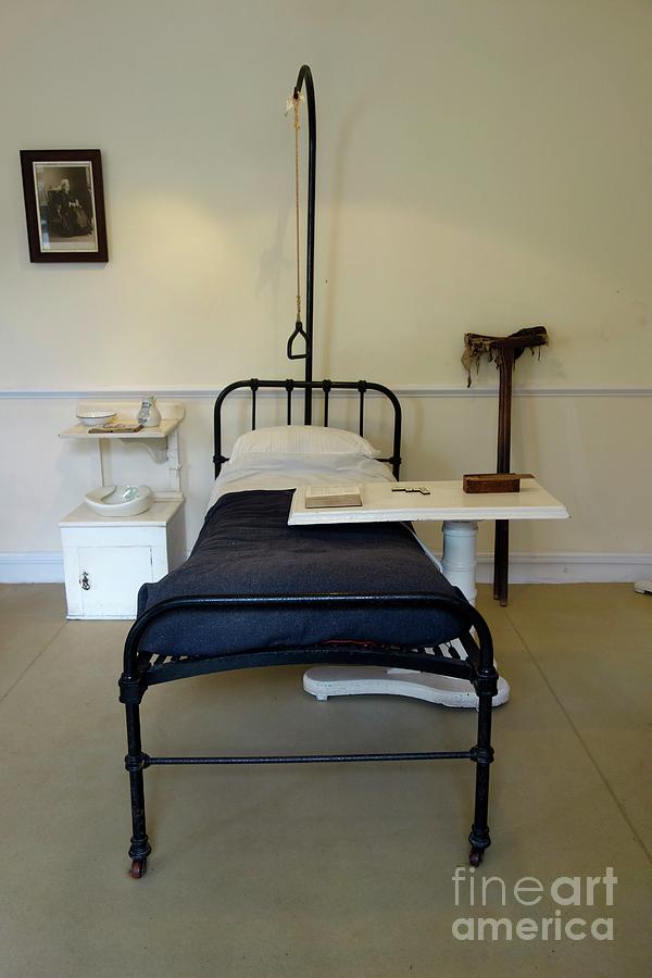 Victorian Hospital Bed Photograph by Cordelia Molloy/science Photo Library