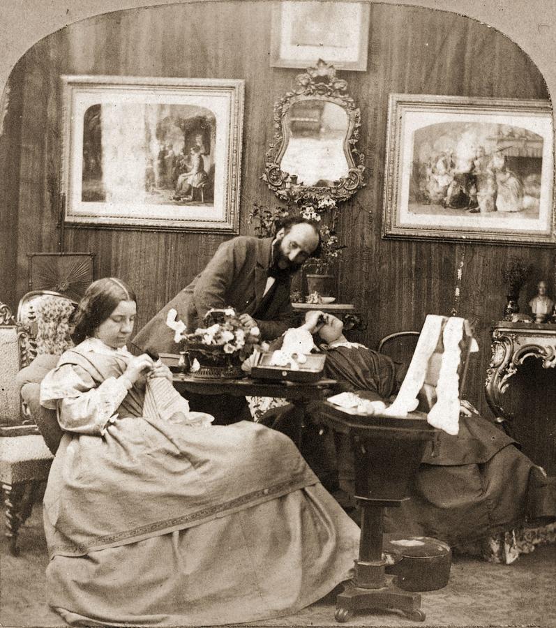 Victorian Life Photograph by Otto Herschan Collection