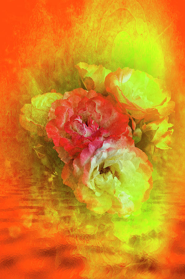 Rose Digital Art - Vidalia Onions In the Salad by Paul Coco