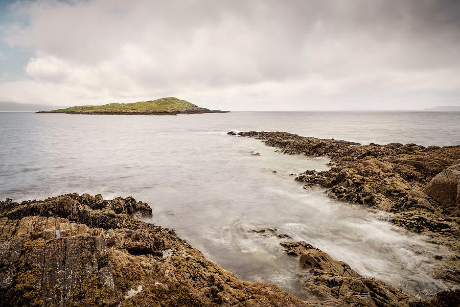 Vie At Tiny Island Inishfarnard, Kilcatherine Point, Eyeries, Beara Peninsula, County Cork, Ireland, Wild Atlantic Way, Europe Photograph by Gnther Bayerl