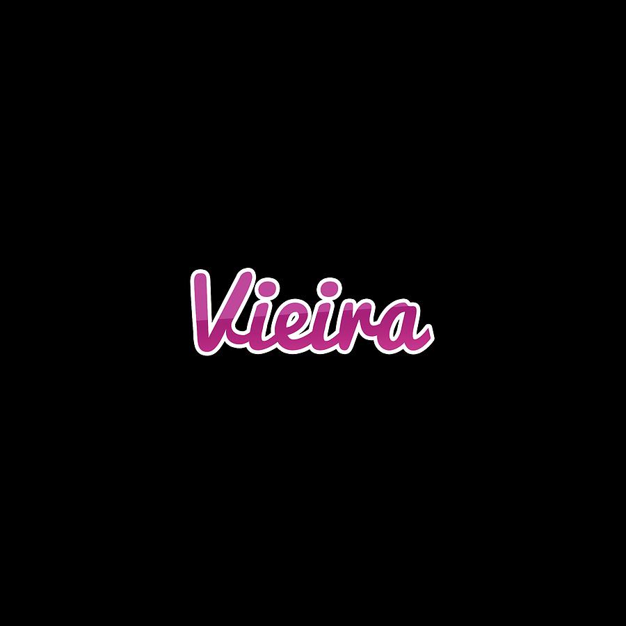 Vieira #Vieira Digital Art by TintoDesigns