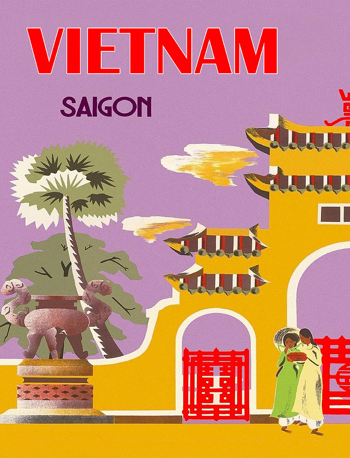 Vietnam, Saigon city Digital Art by Long Shot