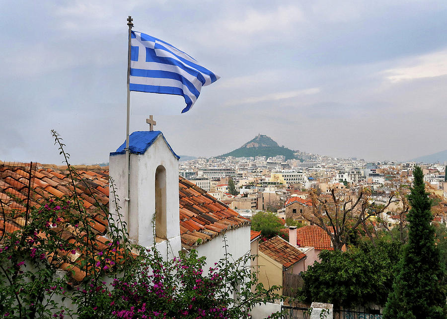 View Across Athens Photograph by Peggy Kahan