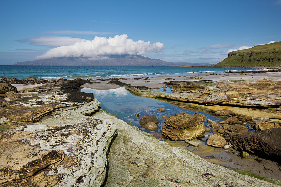 View Across The Sound Of Rum From The Photograph by Lizzie Shepherd / Design Pics