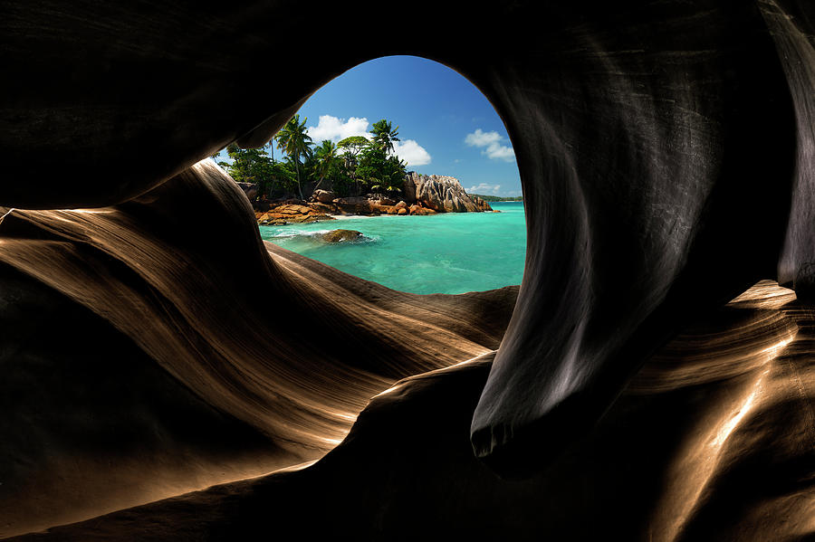 View From A Cave Photograph by Wolfgang steiner