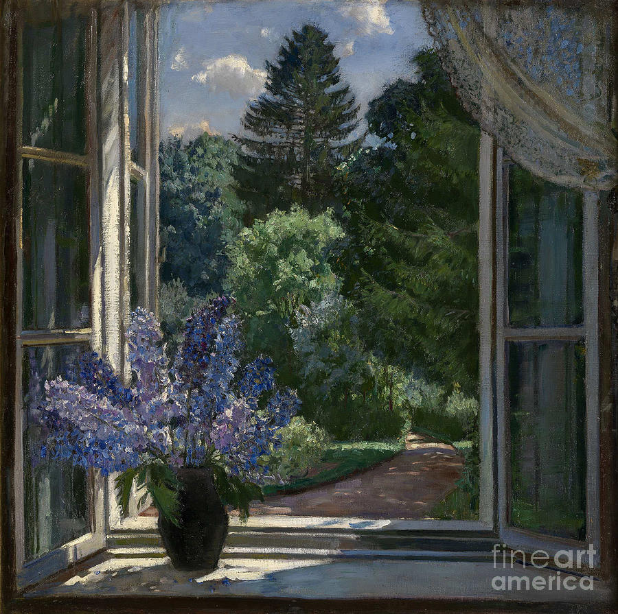 View From A Window, 1939. Artist Drawing by Heritage Images