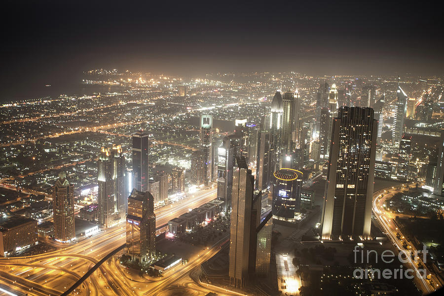 View From Burj Khalifa Photograph