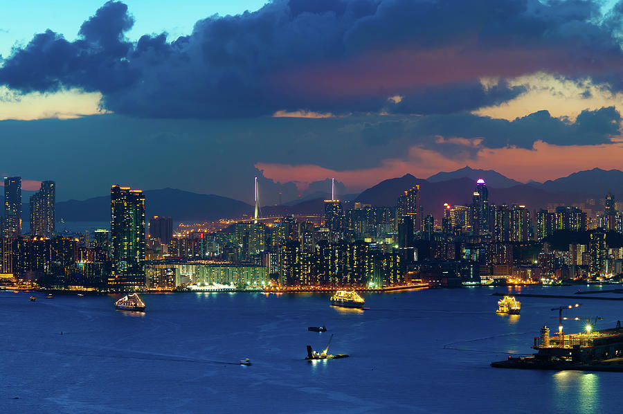 View From Devil Hill, Hong Kong Photograph by Photography By W.t.lai