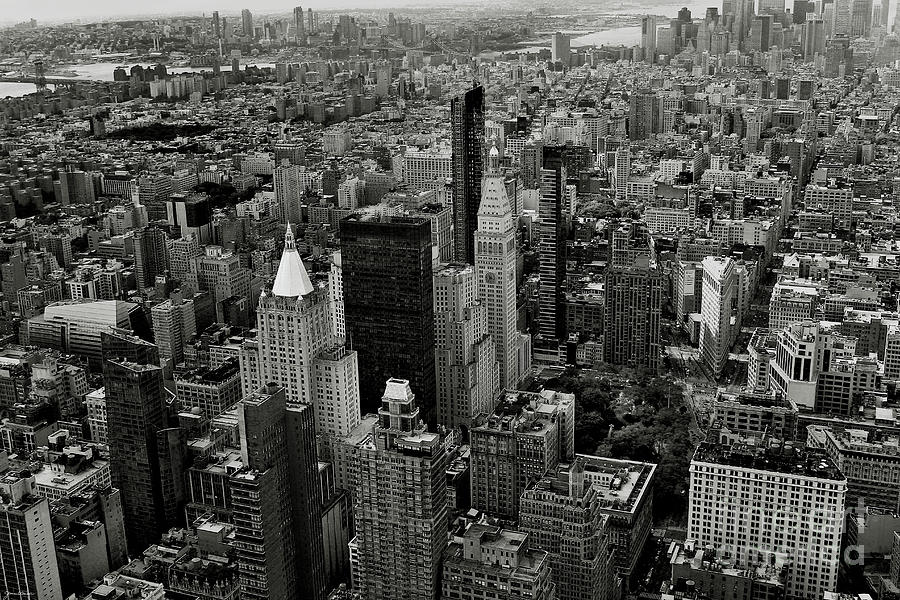 View From Empire State Building Photograph By Jeanne Oconnor Fine Art