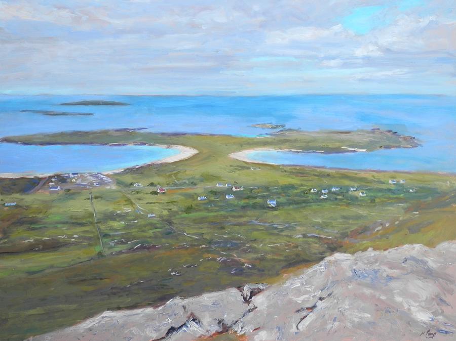 View from Errisbeg Painting by Michael Camp