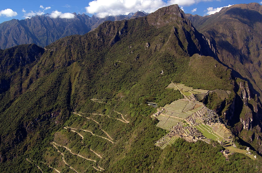 View From Huayna Picchu Photograph by Ramonnl