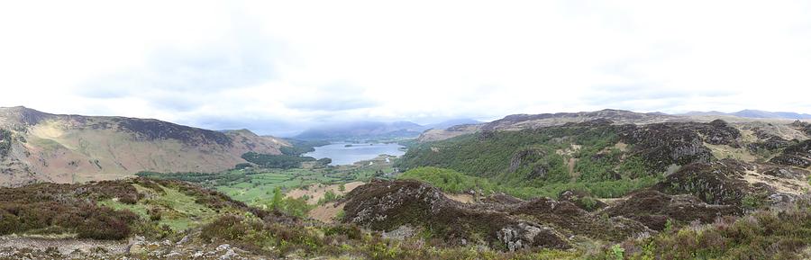 View from Kings How towards the Derwent Water Photograph by Lukasz Ryszka
