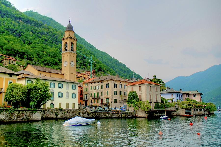 View From Laglio On Lake Como Photograph by Cranjam