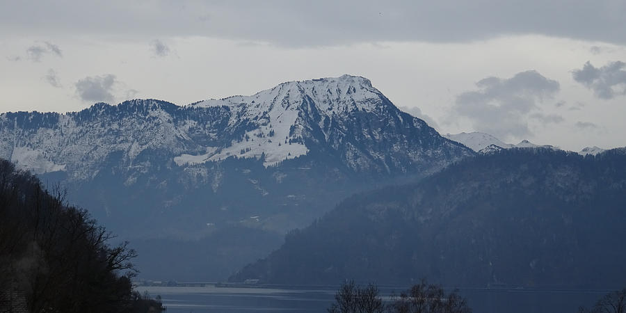 View from my art studio - Stanserhorn - March 2018 by Manuel Sueess View from my art studio - Stanserhorn - March 2018 by Manuel Sueess