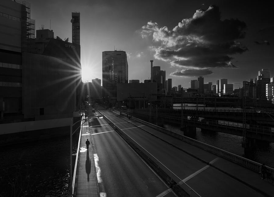 View From Neyagawa Bridge Photograph by Yasuhiro Takachi - Fine Art America