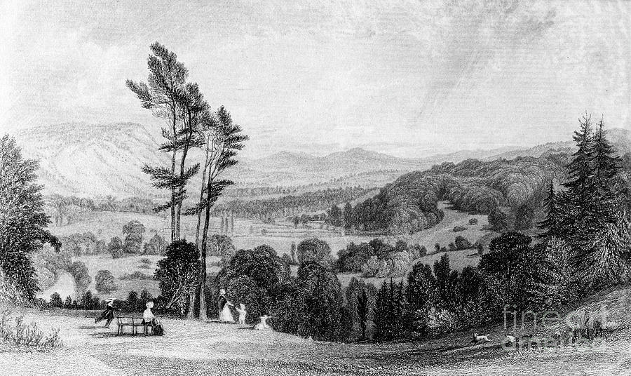 View From Norbury, Surrey, 19th Drawing by Print Collector