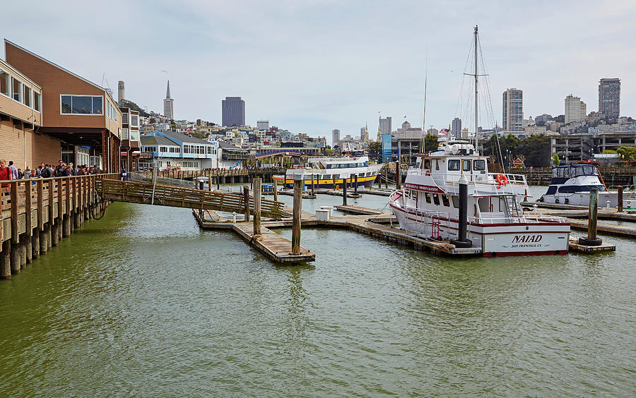 View From Pier 39 On San Francisco, California, Usa Photograph by Brigitte Merz