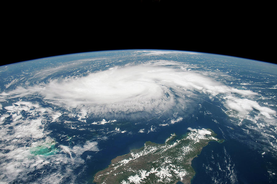 View From Space Of Hurricane Dorian Photograph by Stocktrek Images