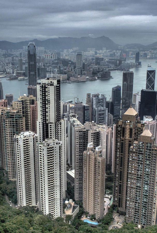 View From Victoria Peak In Hong Kong Photograph by Pola Damonte Via Getty Images