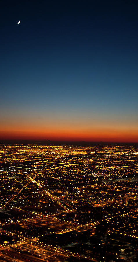 View From Willis Tower In Chicago Photograph by Photographer