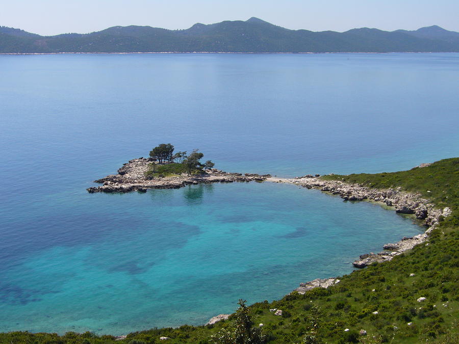 View Of Adriatic Sea With Islands In Photograph by Marianna Sulic
