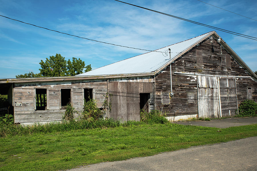 View of an Old Barn Photograph by Tom Cochran