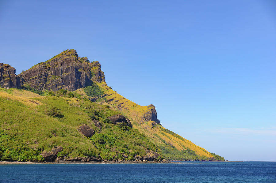 view-of-an-uninhabited-island-with-rugged-rocks-in-the-pacific-fiji