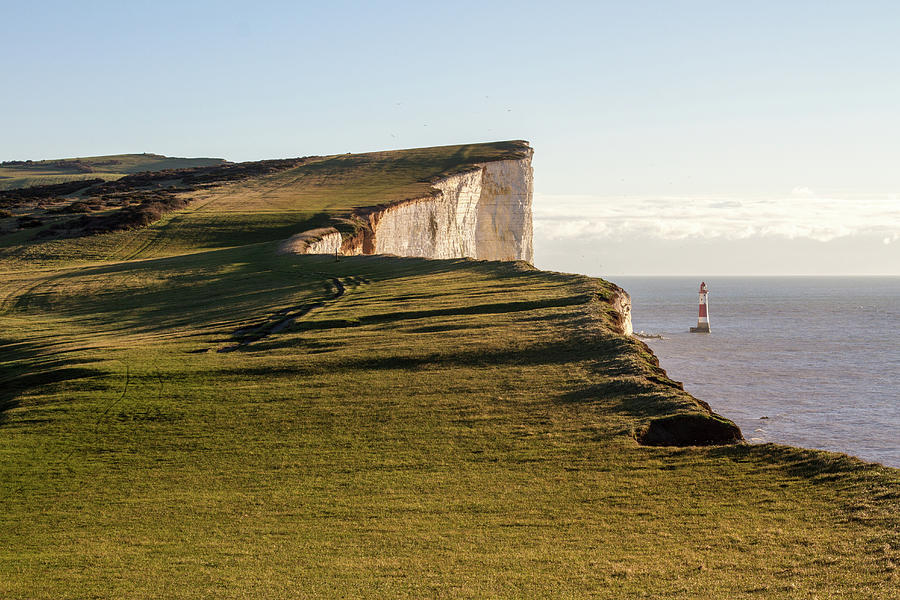 View Of Beachy Head Coastline Photograph by Paul Mansfield Photography
