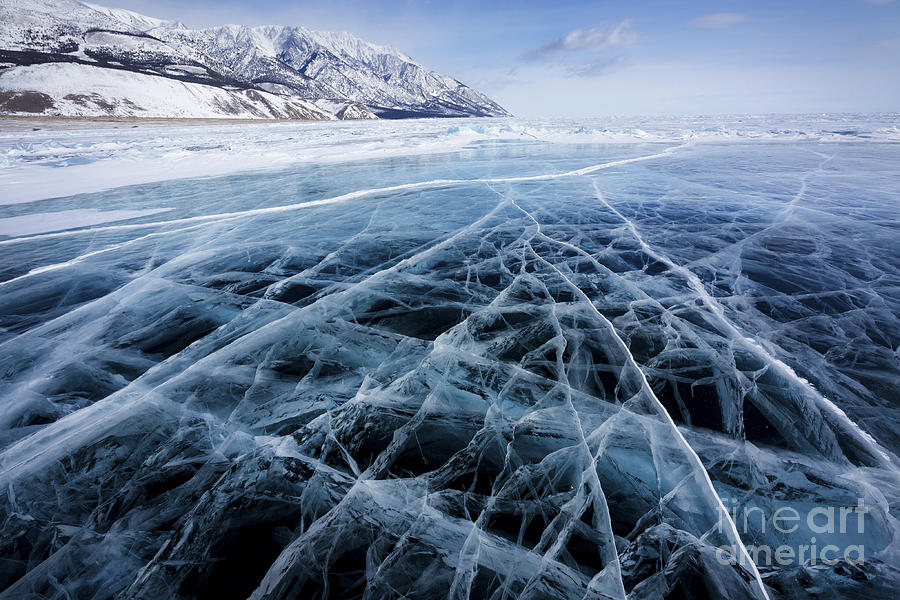 Arctic Photograph - View Of Beautiful Drawings On Ice by Nickolay Vinokurov Arctic Photograph - View Of Beautiful Drawings On Ice by Nickolay Vinokurov