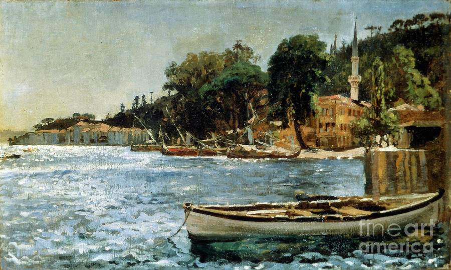 View Of Bebek Near Constantinople Drawing by Heritage Images View Of Bebek Near Constantinople Drawing by Heritage Images