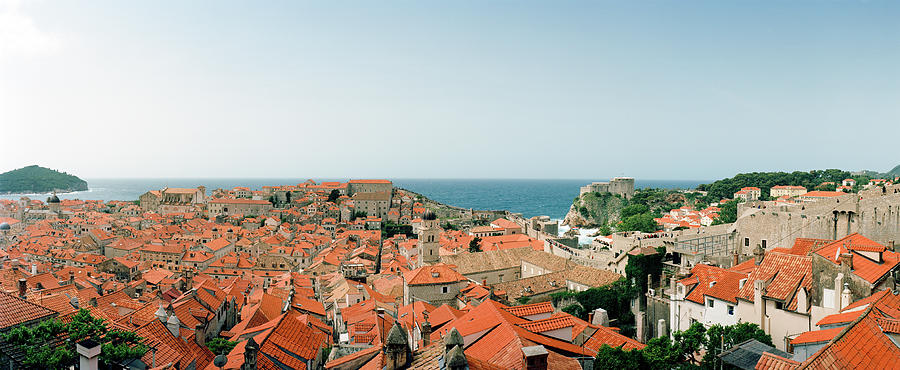 View Of Buildings In A Town, Dubrovnik Photograph by Panoramic Images
