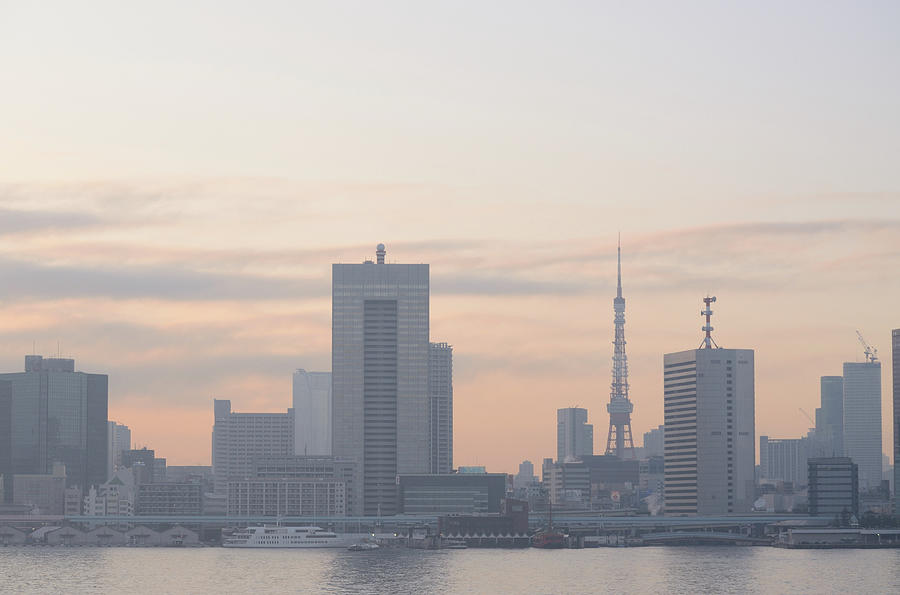 View Of Central Tokyo Photograph by Sugimoto Yasuaki