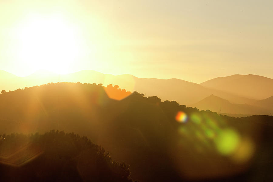 View Of Country Side Hills At Sunrise, France Photograph by Jalag / Tim Langlotz