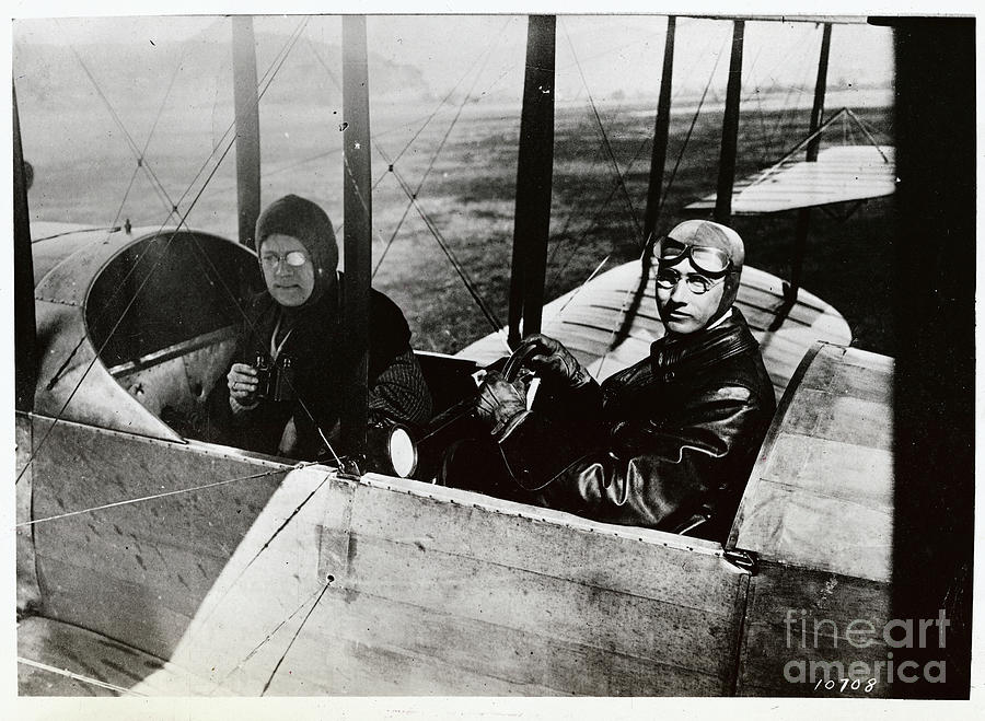 View Of Early Designed Cockpit Of Air Photograph by Bettmann