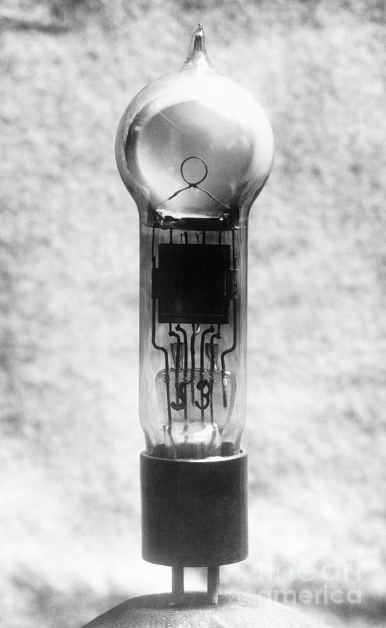 View Of Early Light Bulb Photograph by Bettmann