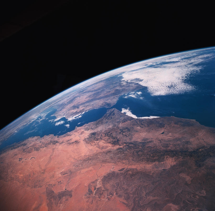 View Of Earth From Space Photograph by Stockbyte