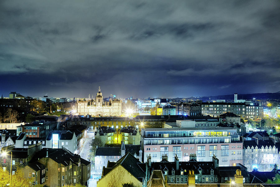 View Of Edinburgh From Edinburgh Castle Photograph by Silvia Otte