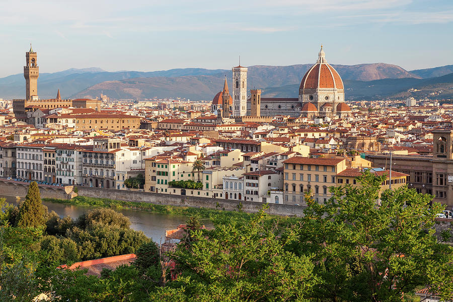 View Of Florence, Tuscany, Italy Photograph by Peter Adams