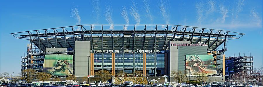 Philadelphia Eagles Photograph - View Of Football Stadium, Lincoln by Panoramic Images