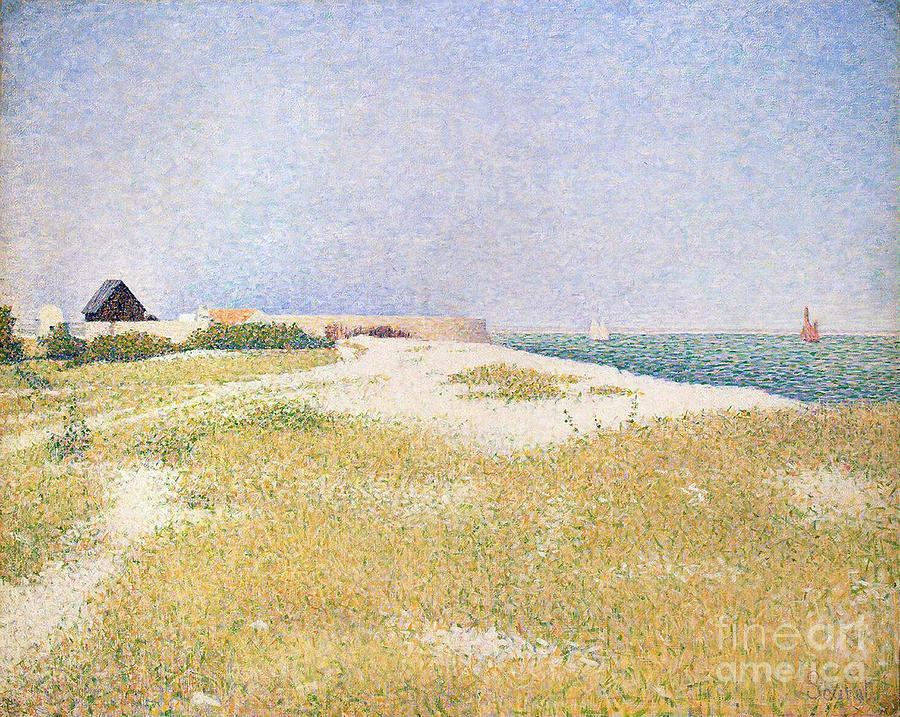 View Of Fort Samson, 1885 Drawing by Heritage Images