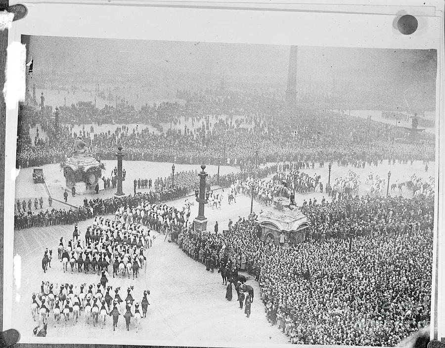 View Of Funeral Procession Photograph by Bettmann