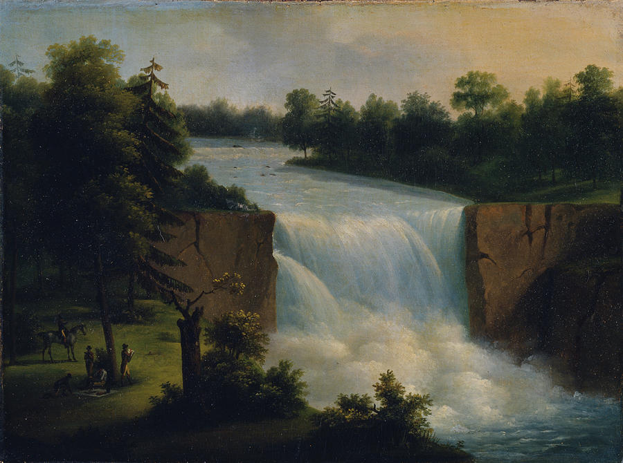 View Of Genessee Falls, Rochester, New by The New York Historical Society