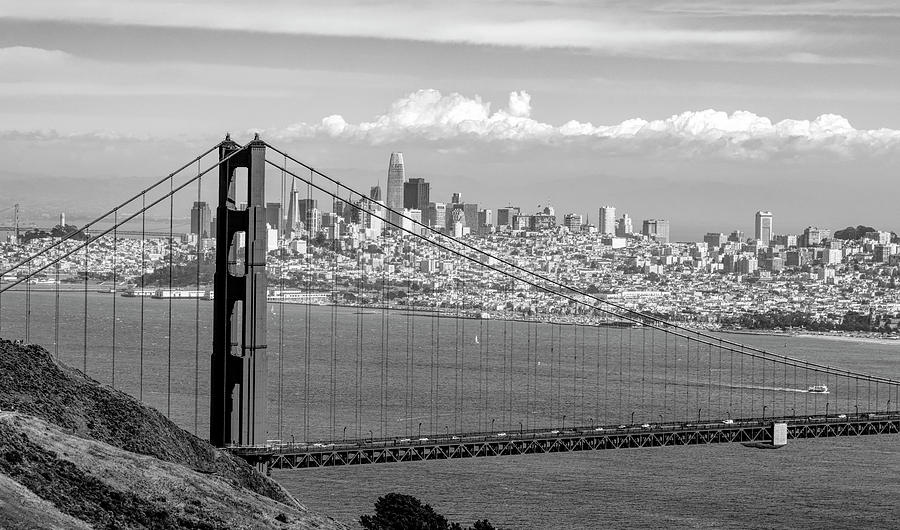 View Of Golden Gate Bridge Photograph by Panoramic Images